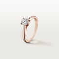 1895 solitaire, brilliant-cut diamond Rose gold, diamond